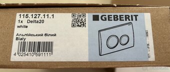 Geberit tlacidlo delta 20 - 2