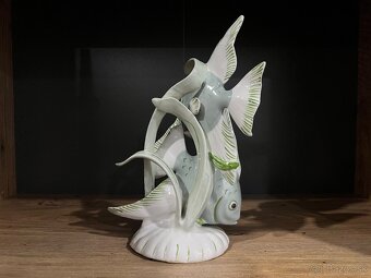 Retro soška Royal Dux skaláre Československý porcelán - 2