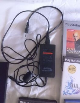 Herná konzola - Sony PlayStation 2 + 14 originálnych Hier - 2