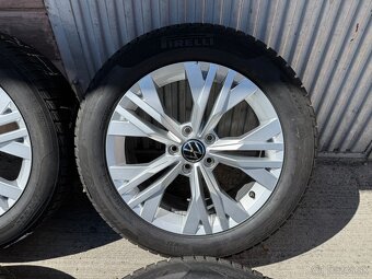 17" Elektrony VW 5x112 so zimnymi pneu 215/55 R17 - 2