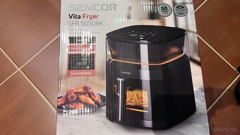 Teplovzdušná fritéza Sencor SFR5050BK - 2