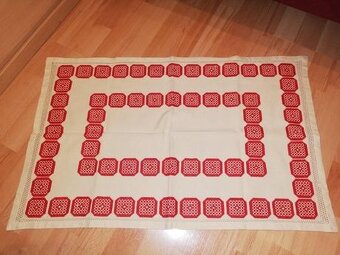 Vyšivané dečky - 4ks - 2