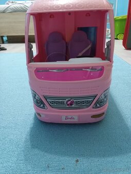 Barbie karavan - ružový - 2