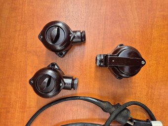 Retro vypínače, zásuvka a kábel do remosky - 2