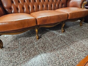 CHESTERFIELD V ANGLICKOM ŠTÝLE,V TOP STAVE,3+1+1 - 2