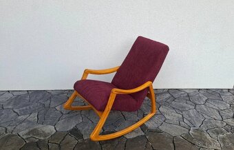 Retro designové houpací křeslo TON - 2