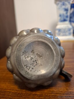 Cínový džbánik +miska - 2