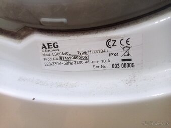Predám práčku Electrolux na diely - 2