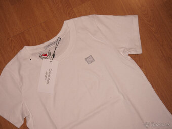 Calvin Klein dámske biele tričko - 2