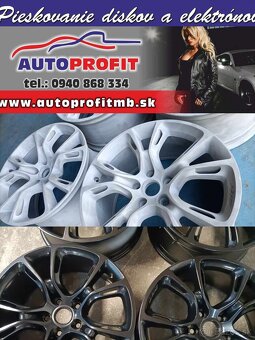 Pieskovanie a  Práškové lakovanie - 2