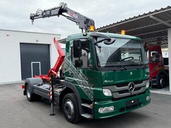 MERCEDES-BENZ ATEGO 1218 HÁKOVÝ NOSIČ 100 HYDRAULICKÁ RUKA - 2