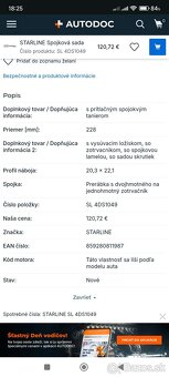 Spojka 1.9tdi 66kw 5q - 2
