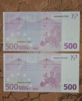 Predám 500€ bankovku - 2