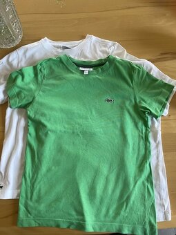 Lacoste tricka 128/7-8 rokov - 2