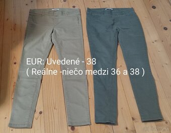 CAMAïEU dámske džínsy 36-38 - 2