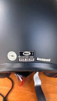 Helma na motorku BELL 500 - 2