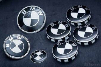 BMW znak krytky emblem kufor kapota kolesa volant - 2