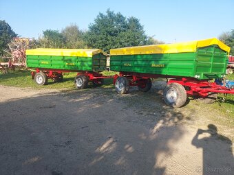 Prodám přívěs za traktor BSS P93 Autovlek 9t vlek vlečka - 2