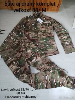 Predám vojenské oblečenie - 2