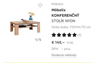 Konferenčný stolík - 2