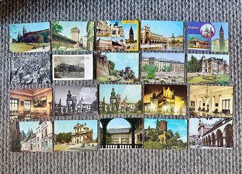 Retro pohľadnice socializmus Krakov a Varšava - 104 kusov - 2