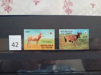 Poštové známky č.473 - AFRIKA III. - 20 sérií - 2