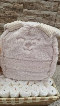 Plienková torta s macíkom - 2