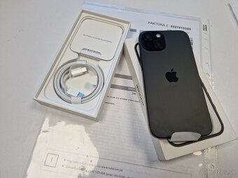 iPhone 15 128GB black nový - 2