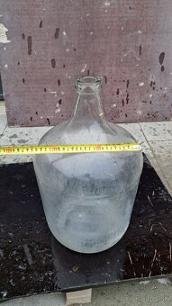 Sklenený demižon - 2