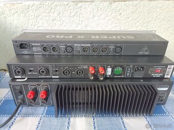 Výkonový case zosilnovače 2x600 + 2x300 W - 2