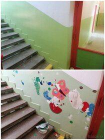 Maľovanie interiérov domov a bytov striekanim farby- airless - 2