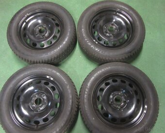 R16 Zimná sada VW T-ROC TOURAN rozteč 5x112 205/60R16 DUNLOP - 2