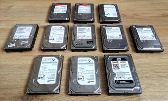 Predám viacero hardiskov 500GB - 2