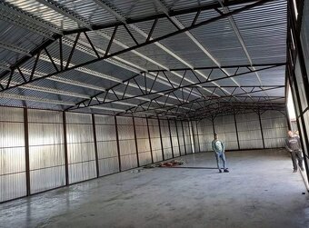 Veľká plechová hala 27 × 10 m - 2