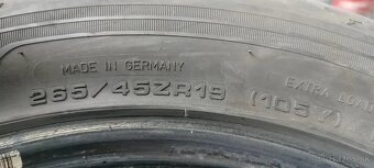 Letná pneumatika 4ks 265/45 R19 105Y Goodyear Eagle F1 A3 - 2