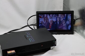 PS2 FAT SCPH-50004 + FMCB 1.8 karta + káble - 2