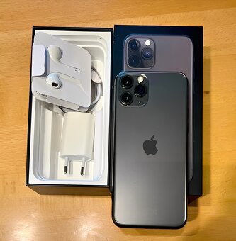 iPhone 11 Pro Max Šedá BATERIE 100% TOP - 2