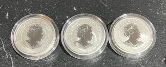 1/2 oz strieborna minca 3x - 2