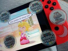 Nintendo Switch - Amiibo žetóniky zo série Super Mario Party - 2