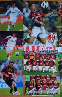 Unikátna zbierka futbal.plagátov a fotiek AC Milan - 2