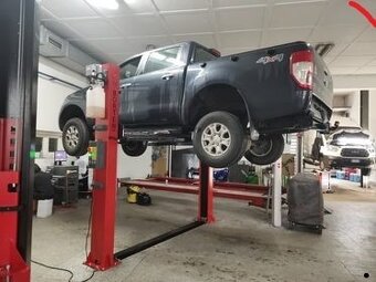 Dvojstlpový zdvihák BOR 4,2Ton a 5TON ramena 3dielne automat - 2