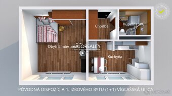 HALO reality - Predaj, jednoizbový byt Bratislava Petržalka, - 2