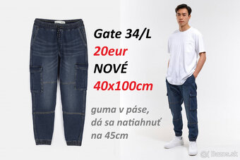 Riflové kapsáče a Riflové joggery Gate, Rifle Horsefeathers - 2