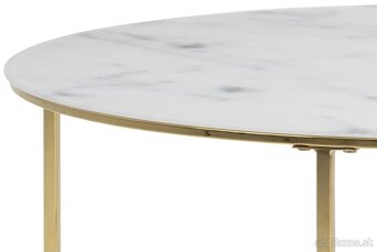 Štýlový konferenčný stolík ako nový - 2