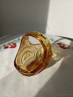 Sklenený košík - 2