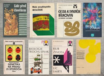 Knihy biológia, genetika, evolúcia. - 2