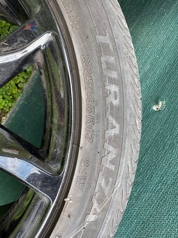 predám čierne Elektrony Original Honda alloy rim 17 - 2