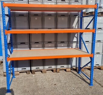 Priemyselný policovy regal výška regálu 200cm a 250cm. - 2