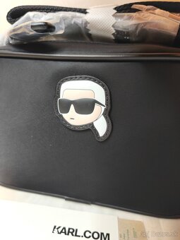 Čierna crossbody kabelka zn. Karl Lagerfeld - 2