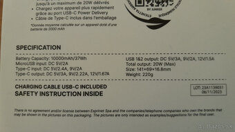 PowerBanka - Celly 10 000mAh - 2